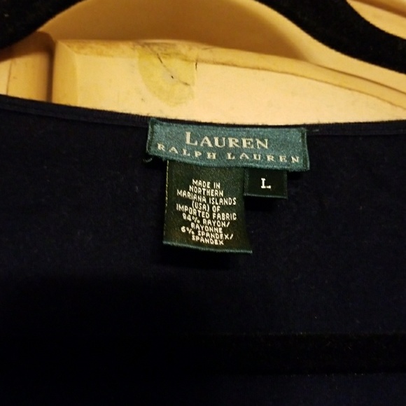 Lauren by Ralph Lauren top size large - Picture 2 of 2